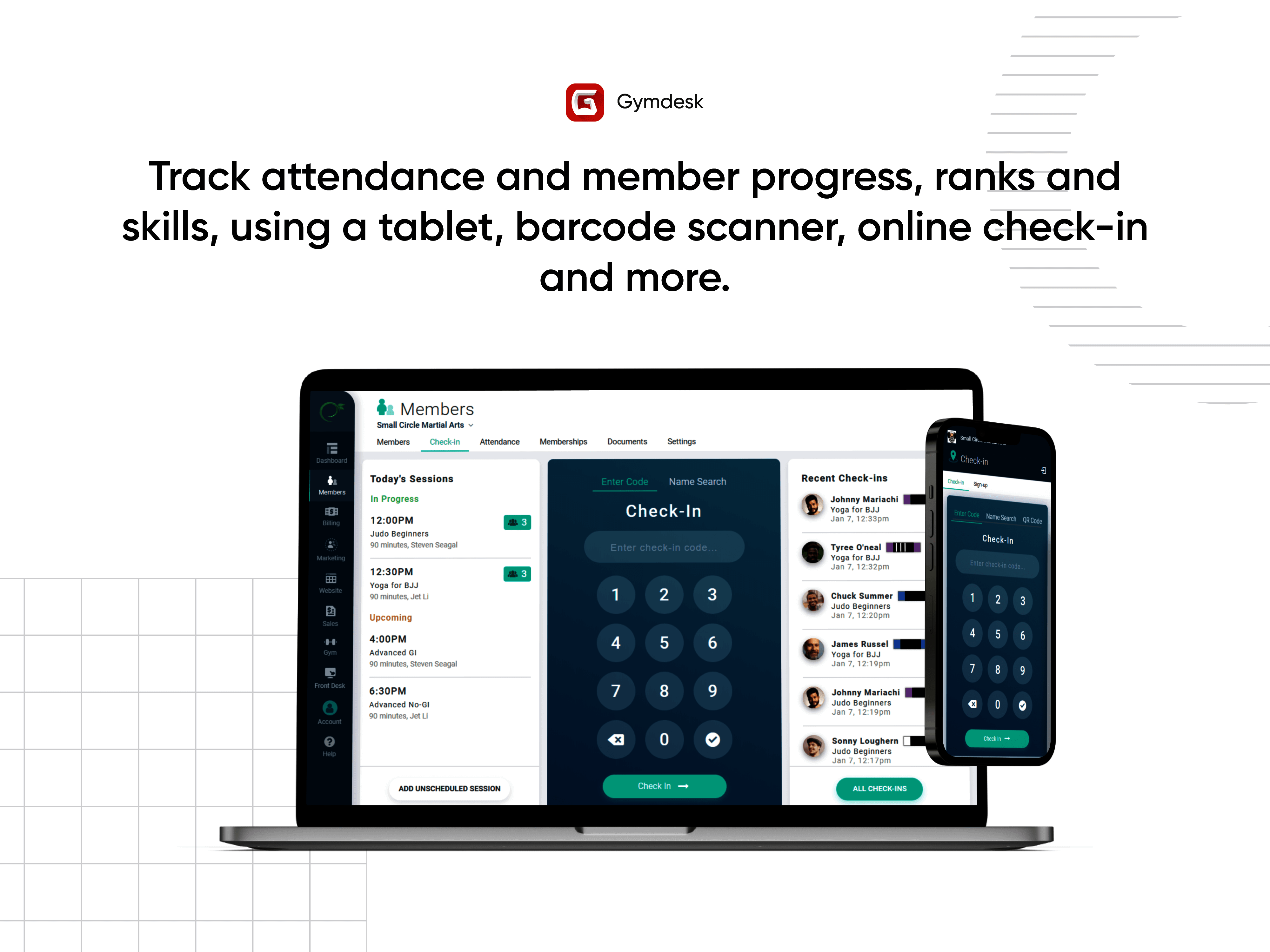 Gymdesk Small Screenshot 3
